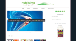 Desktop Screenshot of nutrisimo.com